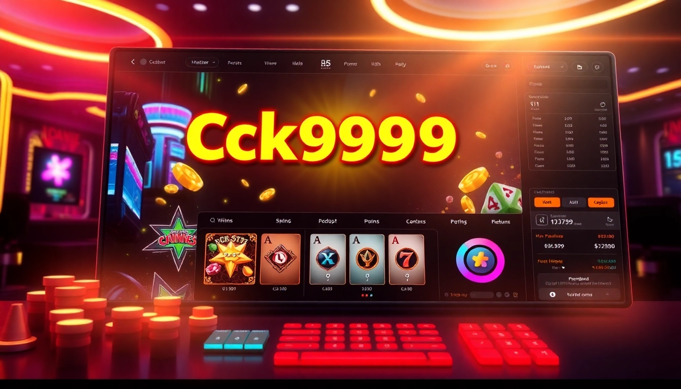Screenshot of the ck999 game interface highlighting its vibrant graphics and engaging design for online casino players.