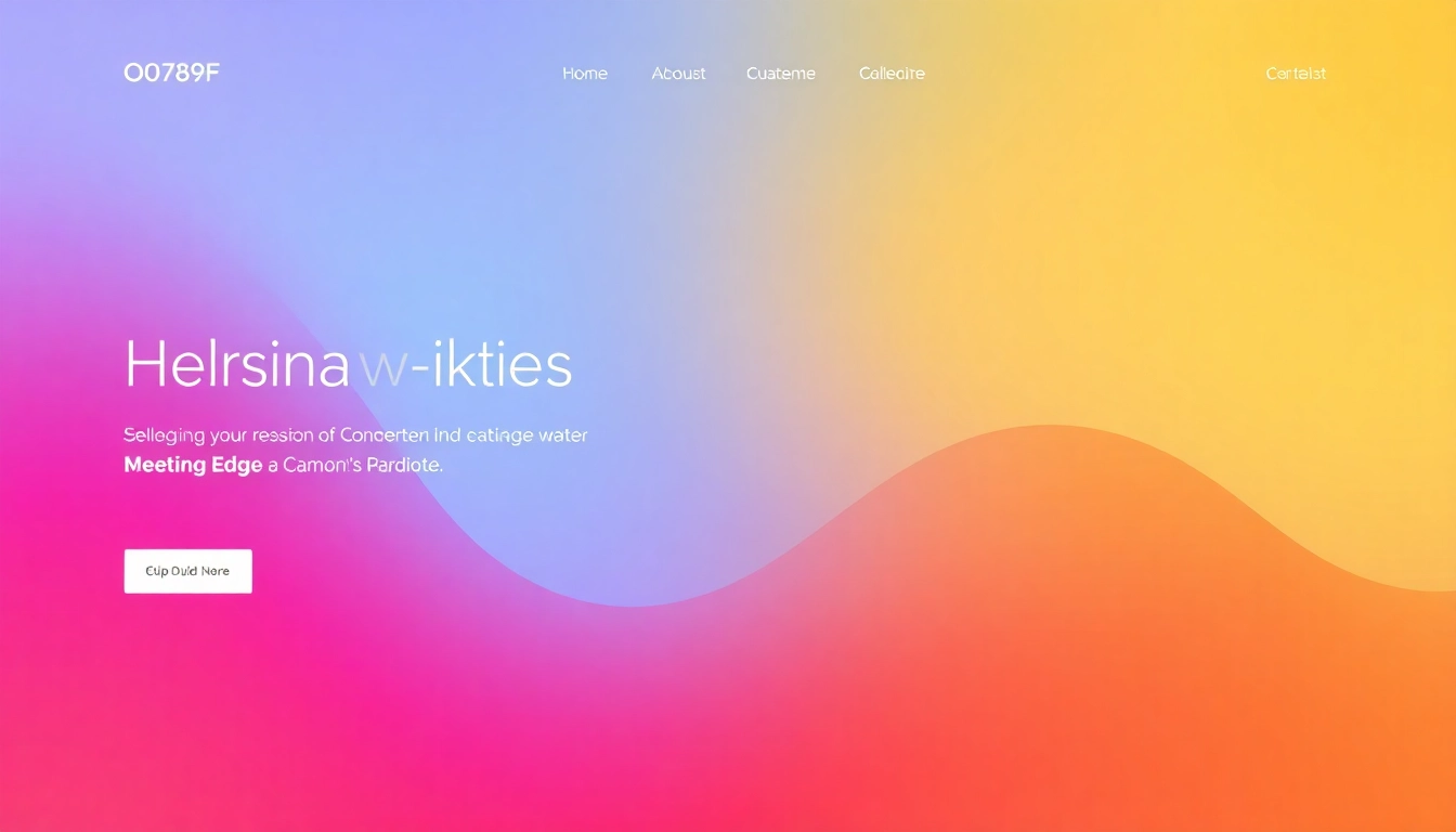 Visually appealing homepage of https://00789f.com/ showcasing its interface and branding with a professional aesthetic.