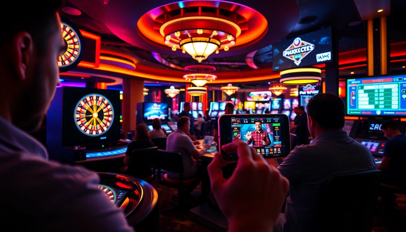 Sky Exchange online gambling platform showcasing live casino games and sports betting interface, engaging and user-friendly, with vibrant visuals and real-time action.