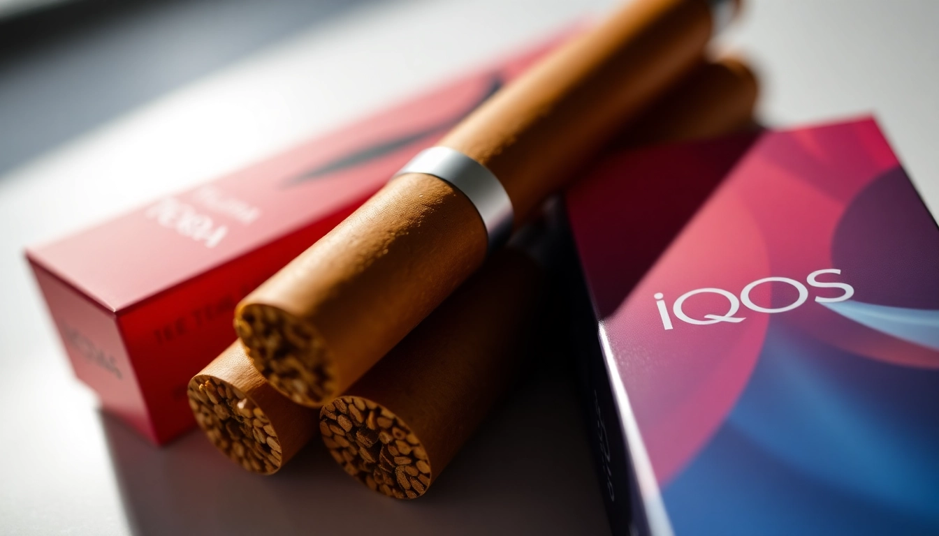 Brightly colored Terea sigara sticks in modern packaging designed for IQOS Iluma, emphasizing quality and innovation for smokers seeking alternative options.