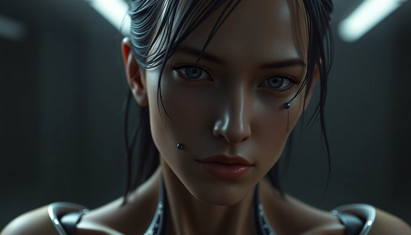 Hyper-realistic action shot showcasing a top NSFW AI generator creating detailed adult images with emotional depth and realistic textures for user engagement.