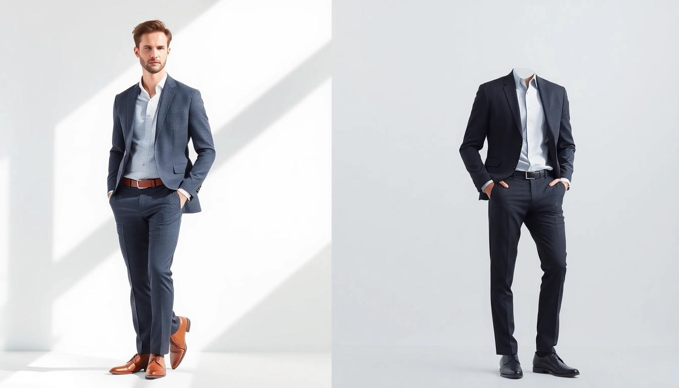 Men’s trousers for men displayed with focus on fit, fabric textures, and versatile styles for modern fashion.
