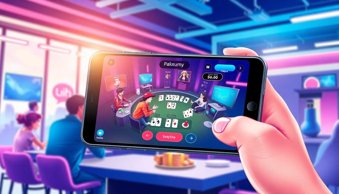Pakrumy online card game app on mobile device showing engaging gameplay for real money in Pakistan